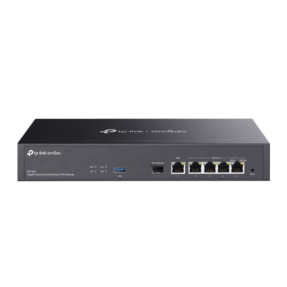 ER7406 - Omada Gigabit Rackmount/Desktop VPN Gateway