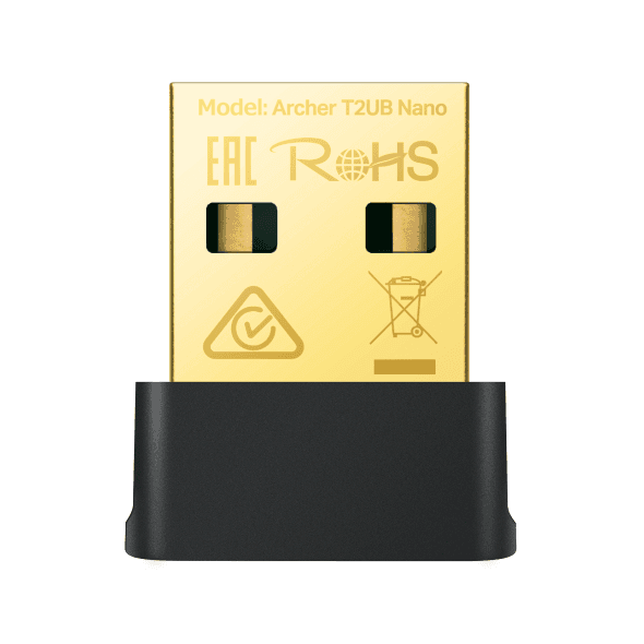 ARCHER T2UB NANO - AC600 Nano Wi-Fi Bluetooth 4.2 USB Adapter