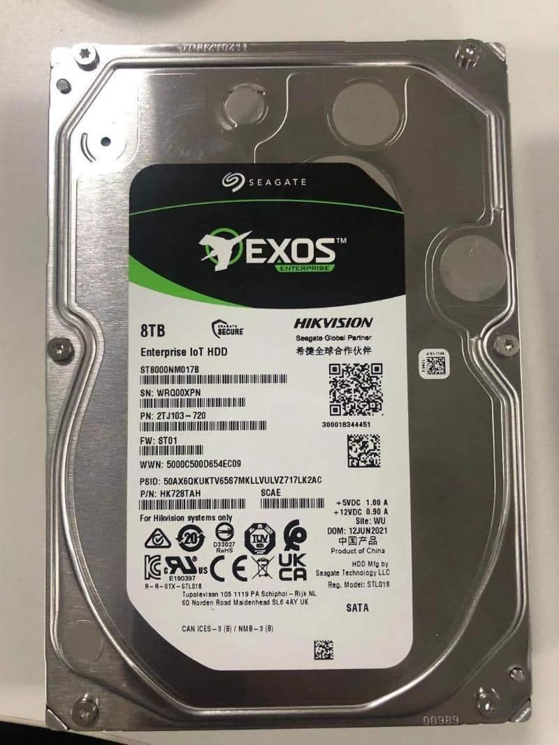 DS-AIoT HDD HK728TAH/8T*1