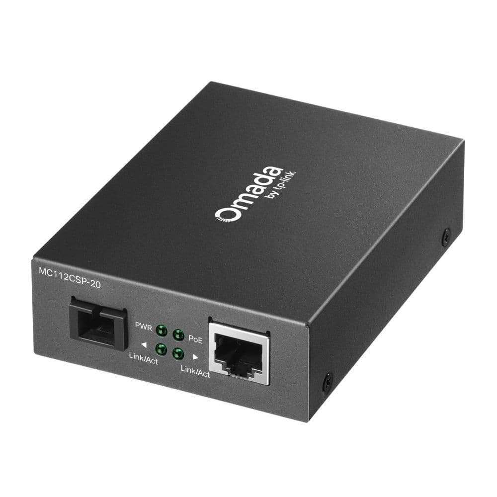 MC112CSP 20 - Omada 10/100 Mbps WDM Media Converter